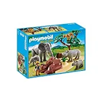 playmobil - 5417 - figurine - animaux de la savane avec photographe