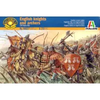 figurines mã©diã©valesâ : chevaliers et archers anglais